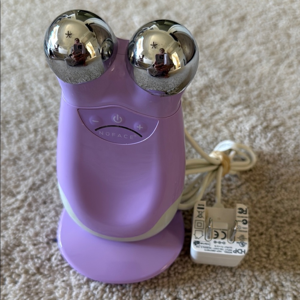 NuFace Purple Facial Toning Device